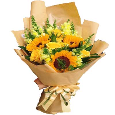 Sunny And Bright Wishes Hochiminh24hrsflorist