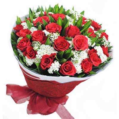 Bouquet of 24 Red Roses - Hochiminh24hrsflorist